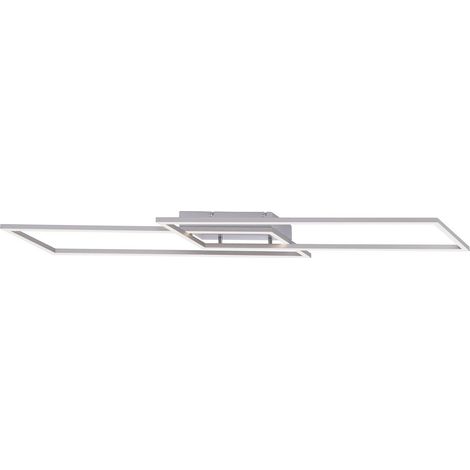 Paul Neuhaus Inigo Plafoniera semi-incasso a LED integrata in acciaio 1x LED 41W 3000K dimmerabile (1/5)
