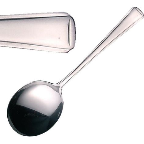 Cuillère à Soupe Ronde 172 mm Harley Lot de 12 (1/4)