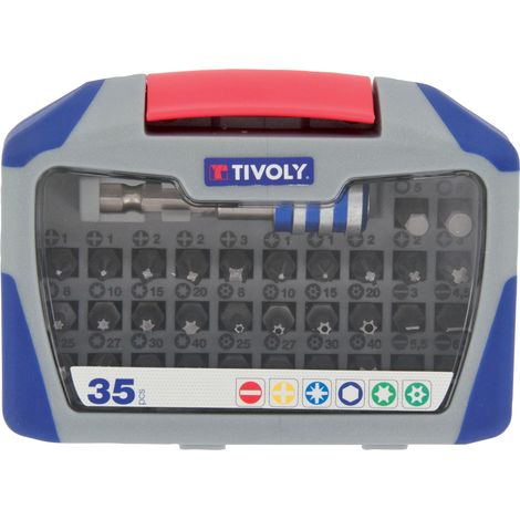 Tivoly • Confezione da 35 inserti a vite standard