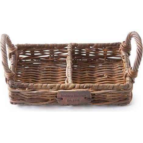 Vassoio in rattan Riviera Maison (1/3)