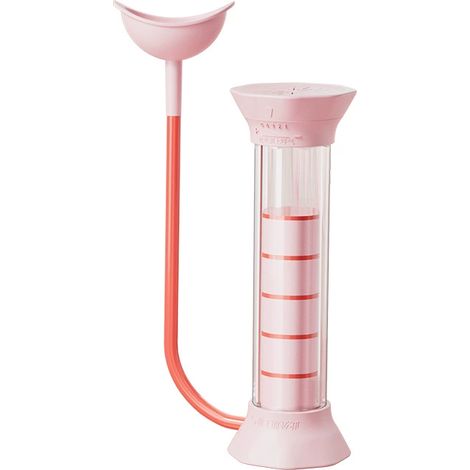 Longtrainer - Ademhalingstrainer - Voor Verbeterde Ademhalingscontrole En Sportprestaties - Kersenroze - Met Teller En Instelbare Weerstand - 1 Stuk (1/5)