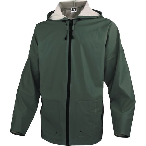 Veste de pluie support polyester enduit semi pu DELTA PLUS - 850VESVE0   54/56 (XL)