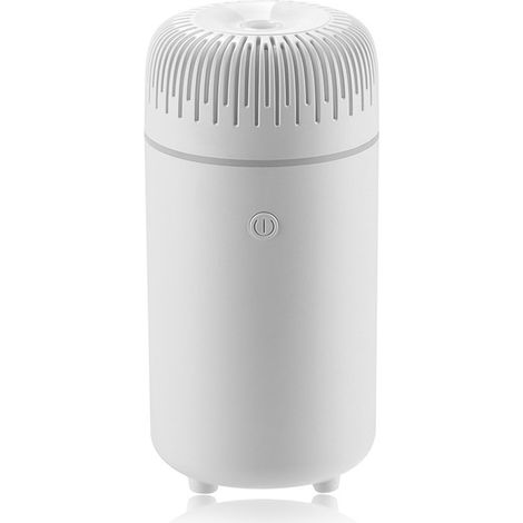 Humidificateur diffuseur pour voiture,100 ml,Diffuseur d'aromathérapie,Mini diffuseur portable,Avec LED,Blanc (1/5)