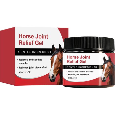 Gel de soin pour chevaux : hydrate et apaise en douceur la peau des chevaux après l'entraînement. Formule douce adaptée à une utilisation en élevage équin. 60 g (1/5)
