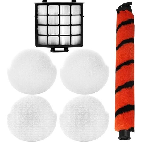 Pack of 6 replacement foam filters for Shark NZ850UK upright vacuum cleaner NZ850UKT (1/5)