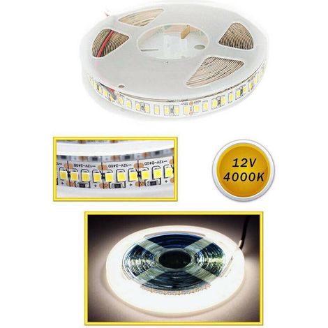Smd 2835 Strip 5 Mt Bobina Light Calda Fredda 2835 12v (1/2)