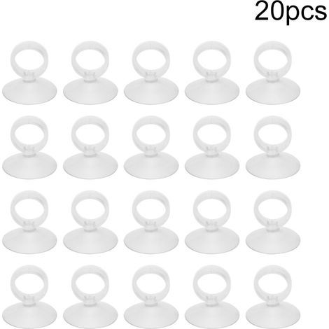 Ventouse d'aquarium pour pompe à eau, Tubes de compagnie aérienne (2cm), 20 pièces (1/5)