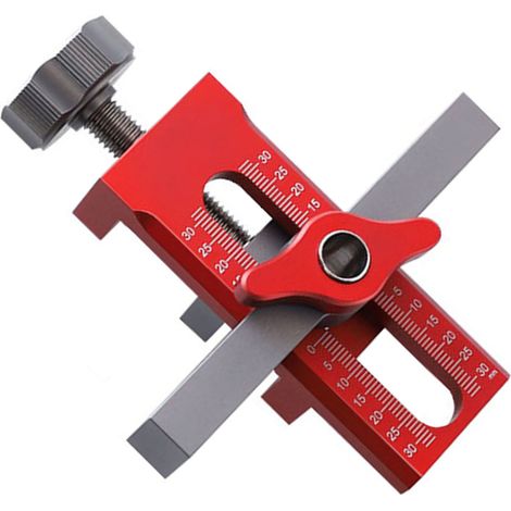 Gabarit de montage pour porte d'armoire, dispositif de rebond, outil de poinçonnage, positionneur réglable pour porte de placard, kit de 10 mm (1/5)