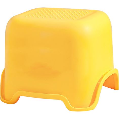Mini Stool Step Stool Cute Duck Animal Cartoon Design Stackable Thickened Plastic Anti Slip Home Stool for Indoor Camping