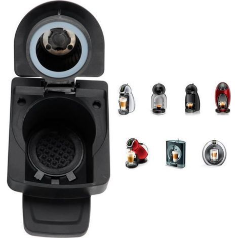 Kapseladapter – Kompatibel mit Dolce Gusto – Schwarz – Hitzebeständig – Langlebig (1/5)
