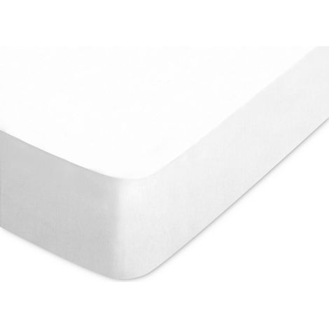 Drap housse uni percale PRIMO Bonnet de 30 cm 120x190 cm