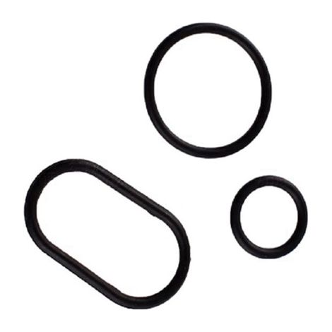 Set. Farbe: Schwarz. Material: Ölpumpen-Dichtungsring aus Gummi, O-Ring, Gummidichtung. Geeignet für: (1/4)