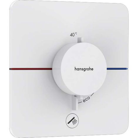 Termostato ShowerSelect Comfort Q bianco opaco (1/4)