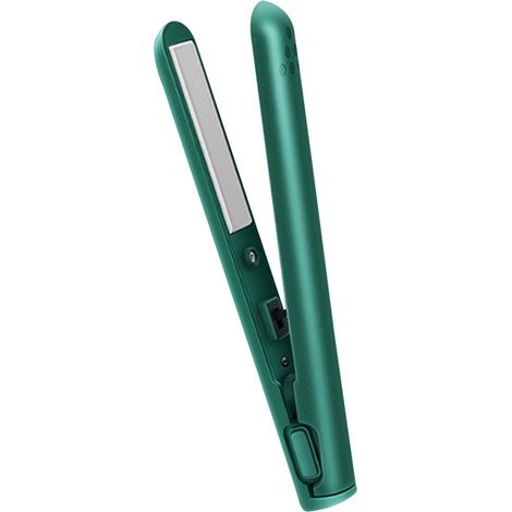 Lisseur de cheveux USB sans fil portable fer à coiffer céramique lisseur boucleur voyage (1/5)