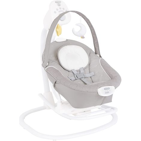 Dondolo Graco Softsway Starlight 3 posizioni inclinazione velocità regolabili (1/5)