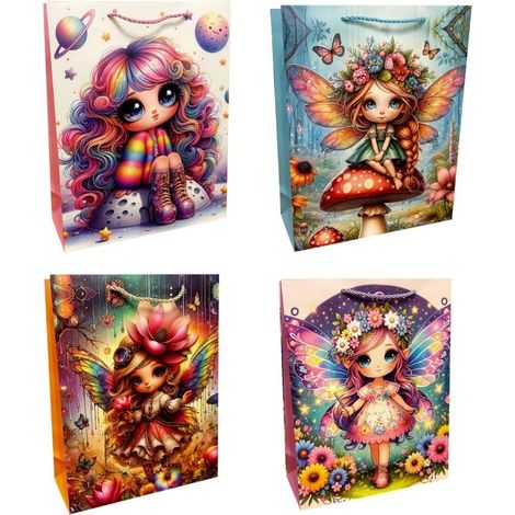 Bolsa de regalo infantil M Mezcla de hadas