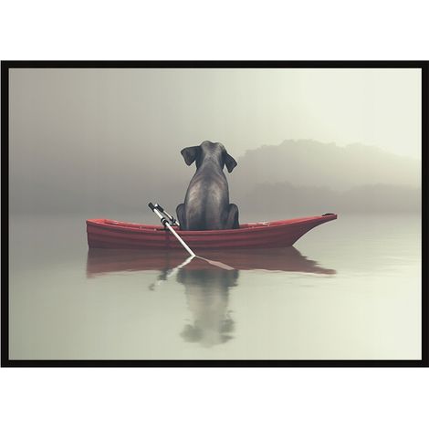 Bildplakat im Rahmen A4 cm Elefant PD235 (1/4)