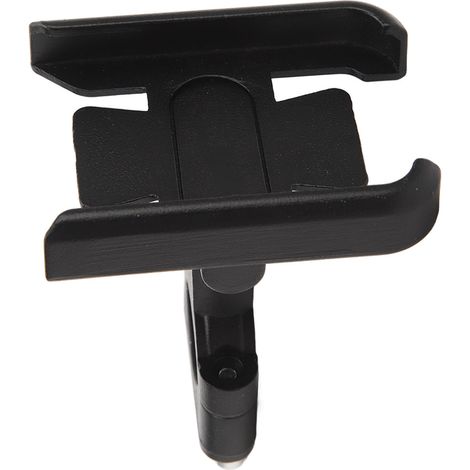 Support de téléphone pour vélo, fixation guidon en métal, rotation à 360°, rembourrage anti-vibrations, fixation rapide, installation facile pour vélos et scooters, noir (1/5)