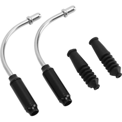 Gaine de Protection pour Câble de Frein de Vélo Anti-Friction - Noir, Universelle VTT, Route, BMX (1/4)