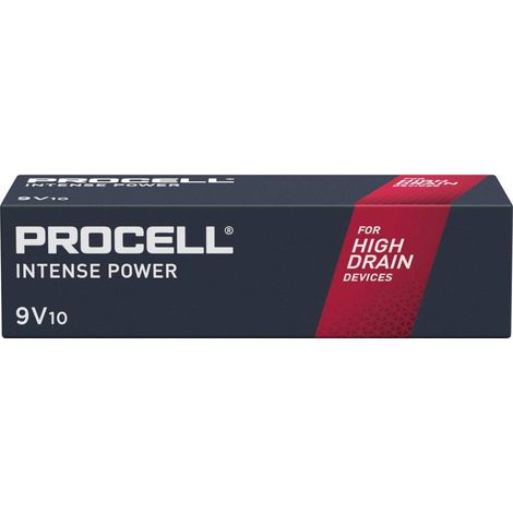 Procell Intense Batteria 9v alcalina pacco da 10pz (1/4)