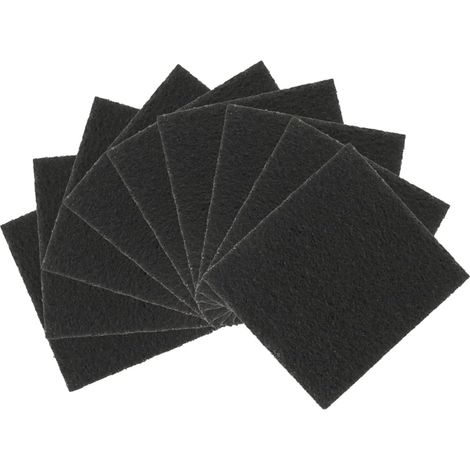 Activated Carbon Cat Litter Filter - Cuttable Cat Litter Tray Deodorizing Pads, Eco Friendly Absorbent and Sanitizing Sheets (4.13" x 4.52") (Pack of 9) (1/5)