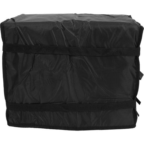 Air Conditioning Dust Cover Aluminum Foil Cold Isolation Outdoor Window AC Protective Sleeve for External Unit Black 53x38x40.5cm / 20.9x15x15.9in (1/5)