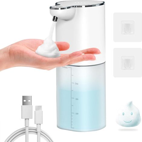 Automatischer, wiederaufladbarer Seifenspender mit Sensor für Küche und Dusche – AquaForge (1/5)
