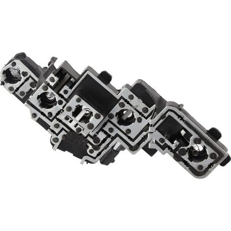 circuit imprimé de feu arrière, résistante aux hautes températures, 6 broches de remplacement, pour Peugeot 307 Hatchback 2008-2013,Gauche (1/4)