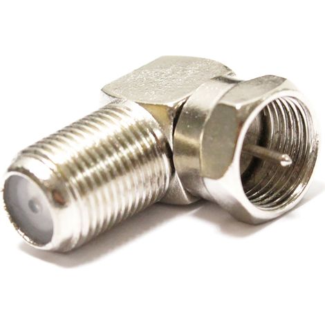 BeMatik - Adaptateur F-mâle à F-angle de type femelle