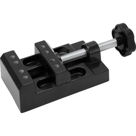 Étau de Perçage Miniature en Aluminium - Capacité de Serrage 55mm - Parfait pour Modélisme et Bijouterie (1/5)