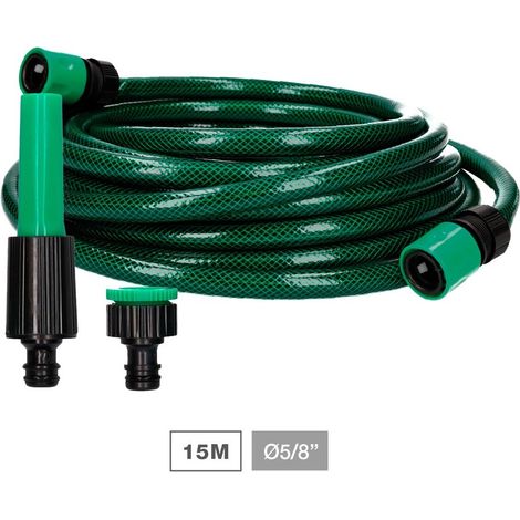 Kit manguera jardín Bairia Ø5/8" 15mm 30M (1/5)