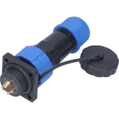 Wasserdichter Stecker, quadratischer Luftfahrt-Stromanschluss, Stoßklemmenadapter, AC 380V SP203-Pin (1/5)
