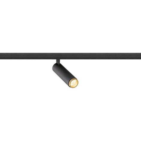 [NEUWERTIG] B-Ware Slv Grip S Spot Leuchte 48 V Zylindrisch 3000 K 9,8 W Schwarz Schienenstrahler