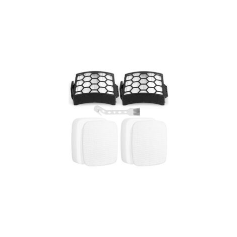 NV602UKT Abnehmbare Filter für Shark-Staubsauger NV602UK, NV702UKT, NV612UK, NV612UKT, NZ690UK, NZ690UKT, NZ710UK, NZ710UKT. 2 waschbare HEPA-Filter und 2 Schaumstofffilter. - Crezuo (1/4)