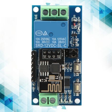 ESP8266 12V WiFi-Fernsteuerungsmodul, Android-Mobilanwendung für intelligente und vernetzte Nutzung (IoT) (1/5)