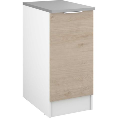 Meuble bas Spott 40x60 cm avec porte - chêne