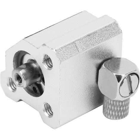 Vérin pneumatique compact double effet en alliage d'aluminium, cadre d'essai triangulaire, pièce détachée CQ2A12-5S, 12mm course 5mm, robuste et léger (1/5)