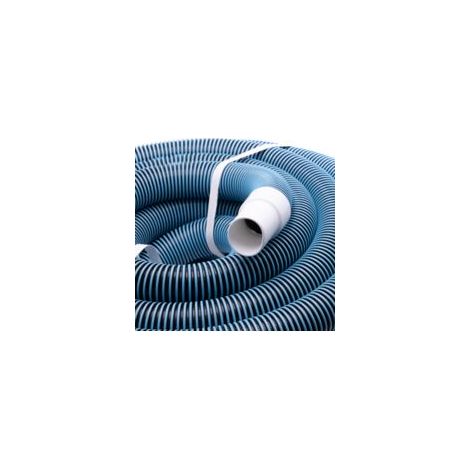 vhbw Tuyau flexible pour piscine raccord 38mm 11m pour skimmer, aspirateur, filtre - stabilisé UV, résistant au chlore (1/2)