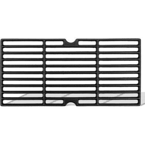 Grille de gril en fonte (1/3) pour gas hob Boston, 20,5 x 43 x 1,5 cm, pièces de rechange pour gril à gaz pour la plupart des modèles de gril, 1 paquet (1/5)
