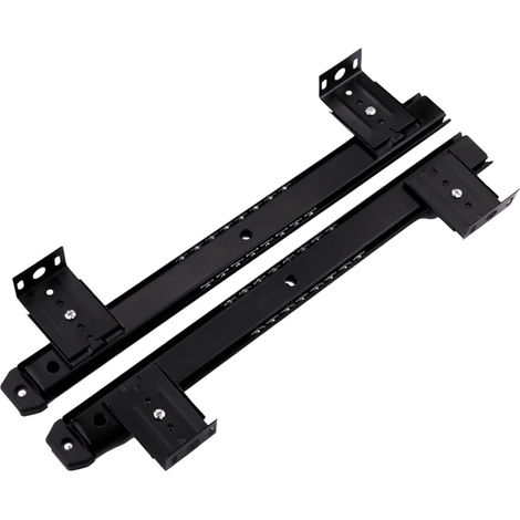 Glissières pour plateau de clavier, rails 14 pouces, quincaillerie en (1/5)