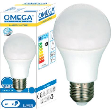 GOCCIA LED A60 10W 6000K 900LM E27 A+.