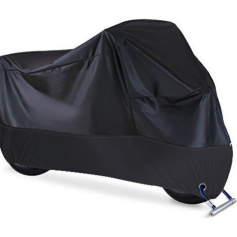 Housse de moto (taille M) pour Honda DAX ST125 / ST12  adaptée à une utilisation en extérieur, offrant une protection contre l'eau et la poussière. (1/5)