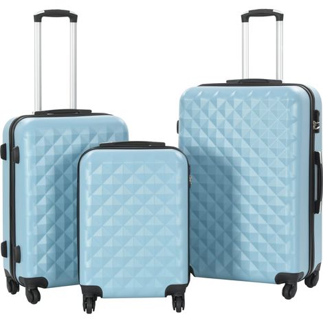Teenpull – Hartschalen-Trolley-Set 3 Stk. Blau ABS (1/5)