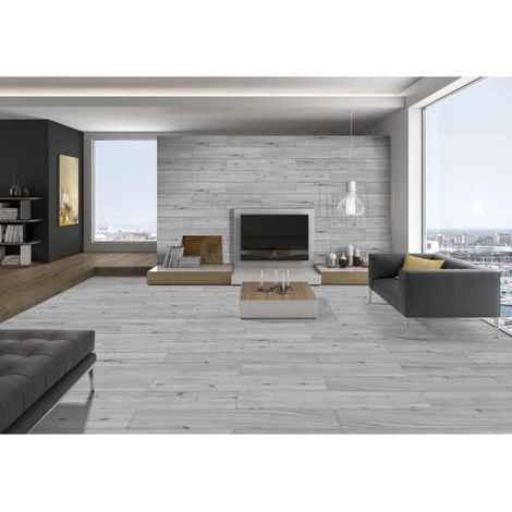 Carrelage Effet parquet BEECH WOOD 20X120cm Paquet de 1.20m2