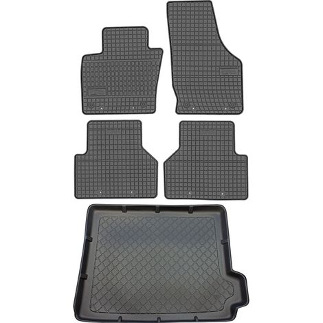 BMW X3 F25 SUV da novembre 2010 a ottobre 2017 SET - tappetini in gomma per auto + tappetino per bagagliaio