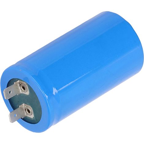 Condensateur moteur 25 µF 450 V CA 2 broches, antidéflagrant, pour pompe à eau et machine à laver.