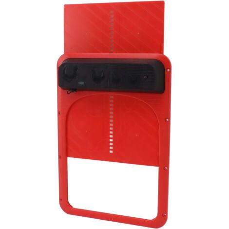 Nouveau Porte Automatique Poulailler, Porte Poulailler Automatique Solaire, Porte De Poulailler Automatique Batterie, Automatic Chicken Coop Door pour Poulets Canards