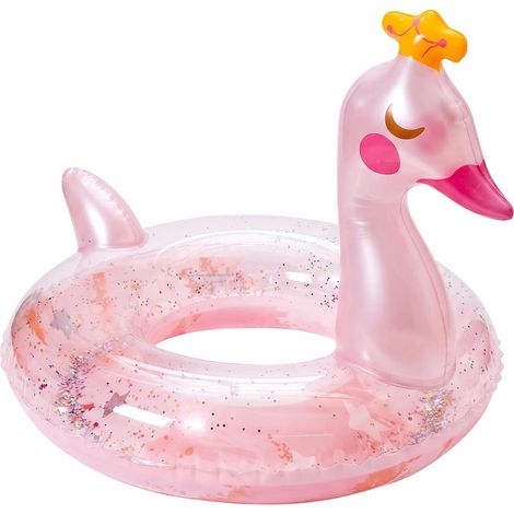 Bouée Enfant, Bouee Piscine, Bouee Licorne Flamant Poney Sirène Cygne, pour Jeux Piscine, 70/90 cm (1/5)