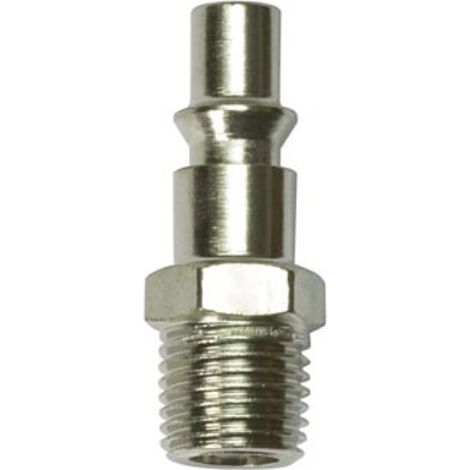 Stanley Schnellkupplung 1/4 Zoll Innengewinde, mit 9 mm Orion-Nippel, passend für Kompressor, Luftschlauch, Druckluftsysteme, Werkstatt, Garage, Industrieeinsatz (1/3)