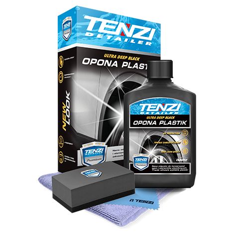 Kit de leche de plástico Tenzi Tire Detailer